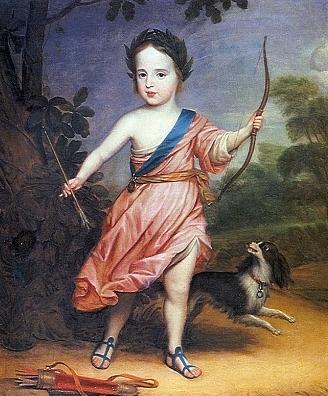 Gerrit van Honthorst Willem III op driejarige leeftijd in Romeins kostuum France oil painting art